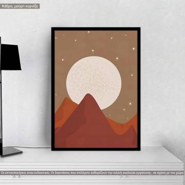 Desert colors VI, poster