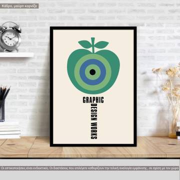 Graphic design works, poster