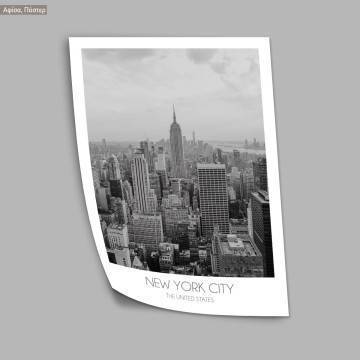 New York II, κάδρο, μαύρη κορνίζα 2