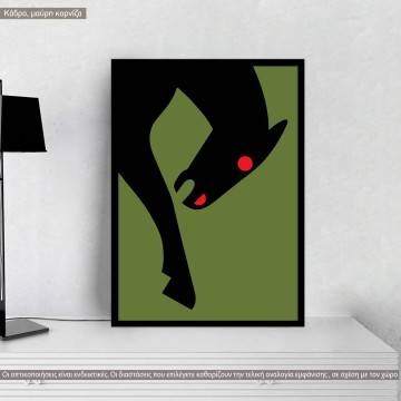 Modern design horse, poster