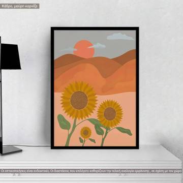 Desert colors VIII, poster