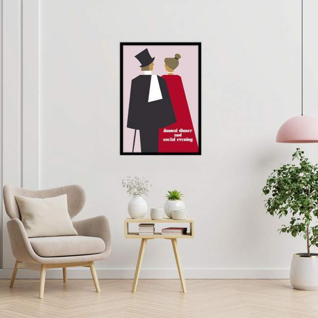 Annual dinner and social evening, poster