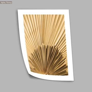 Golden palm leaf Ι, poster 2