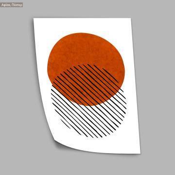 Circle and lines III, poster 2