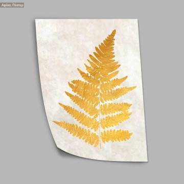 Leaves in gold II, poster 2
