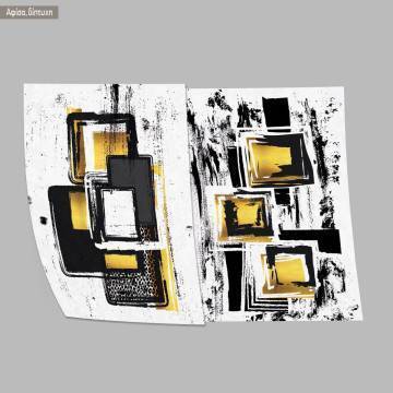 In gold squares, poster 2