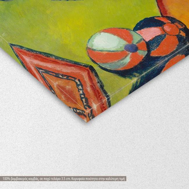 Canvas print Walter Chen toys, Macke August