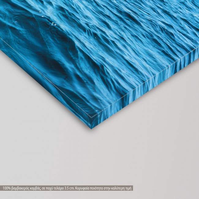 Πίνακας σε καμβά The blue sea , λεπτομέρεια