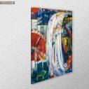 Canvas print The bewitched mill, Franz Marc