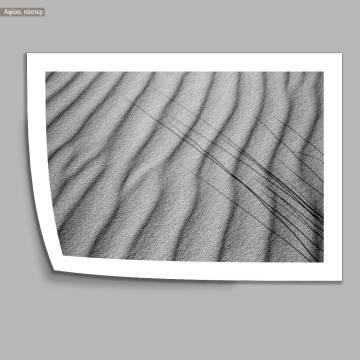 Sand waves, κάδρο, μαύρη κορνίζα 2