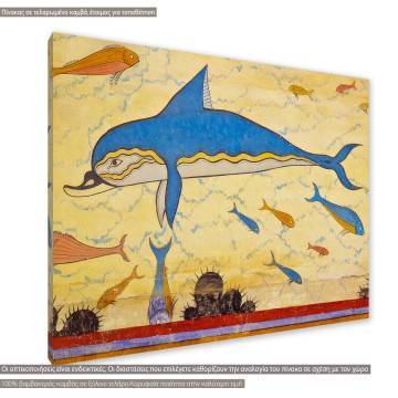 Canvas print Knossos Dolphins (detail) Framed canvas View 1 2