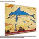 Canvas print Knossos Dolphins (detail)
