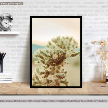 Desert nature I, κάδρο, μαύρη κορνίζα