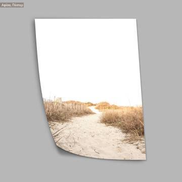 To the beach I, poster 2