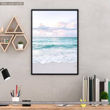 Turquoise tranquillity, poster