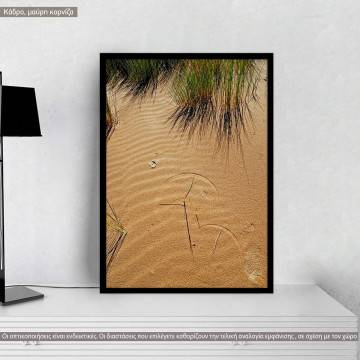 Circles in the sand, poster