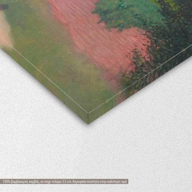 Canvas print Path with girl and a basket, Vallotton F.