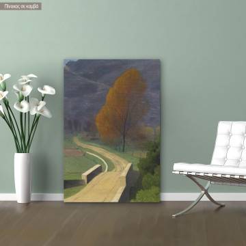 Πίνακας ζωγραφικής Bridge over Beal, Vallotton F, αντίγραφο σε καμβά