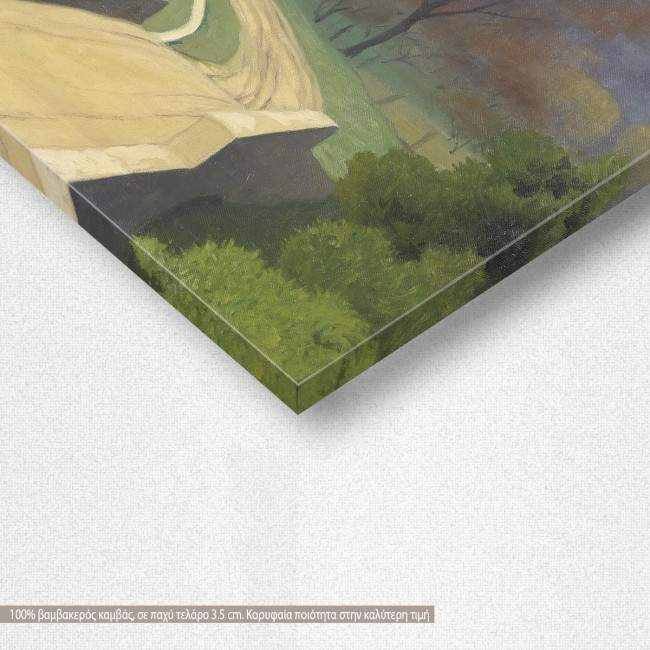 Canvas print Bridge over Beal, Vallotton F.