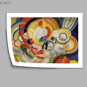 Carousel (cropped), Delaunay R, poster 2