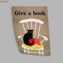Give a book, poster