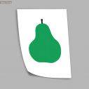 A pear, poster