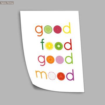 Good food good mood, poster 2