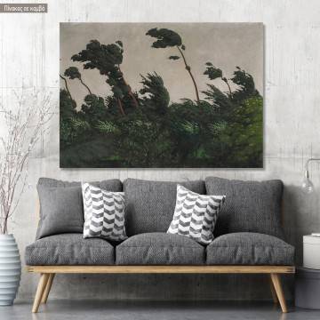 Πίνακας ζωγραφικής The wind, Vallotton F, αντίγραφο σε καμβά