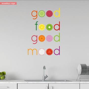 Wall stickers Good food good mood