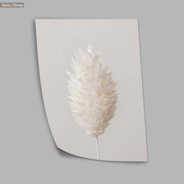 White petals, κάδρο, μαύρη κορνίζα 2