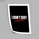 I dont quit, αφίσα, πόστερ 