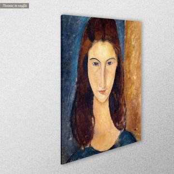 Canvas print Jeanne Hebuterne Amedeo Modigliani Framed canvas View 1 2