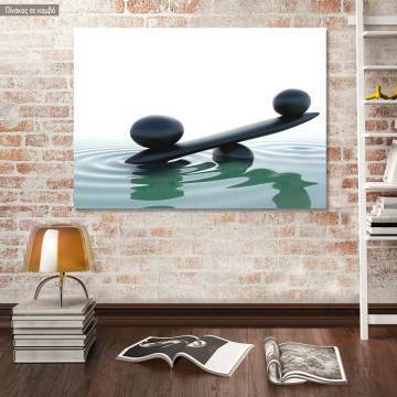 Canvas print, Unequal balance