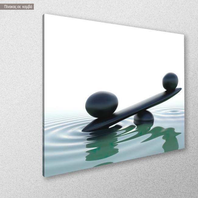 Canvas print, Unequal balance