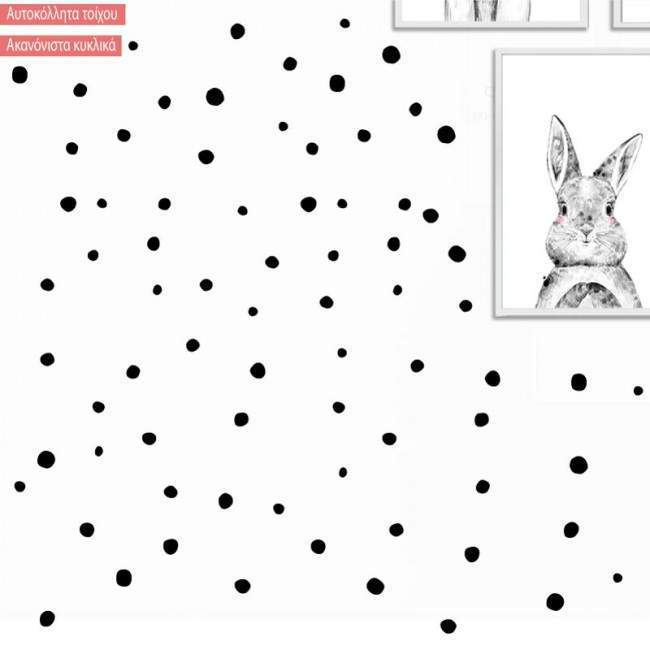 Wall stickers abstract dots