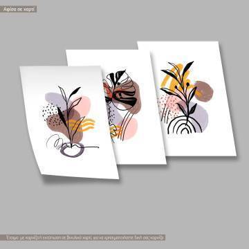 Minimalintense floral art I, poster 2