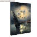 Canvas printA sailing ship by Moonlight, Aivazovsky I