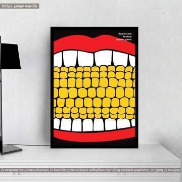 Sweet corn festival, poster
