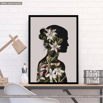 Surrealistic figure II, poster