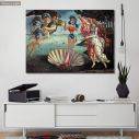 Canvas print Birth of a wonderwoman (based on The birth of Venus by S. Botticelli), canvas print