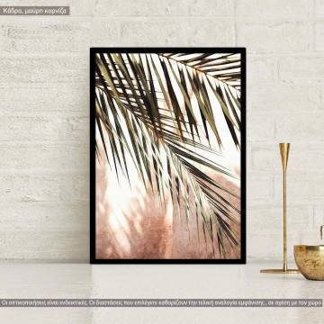 Leaves and shadows, poster