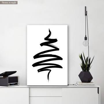 Canvas print Tree abstract multicolor