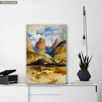 Πίνακας ζωγραφικής Colburn's Butte, South Utah, Moran T, αντίγραφο σε καμβά