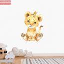 Kids wall stickers little lion king