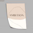 AMBITION aesthetic, poster