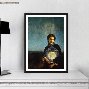 A moonfull cage, poster