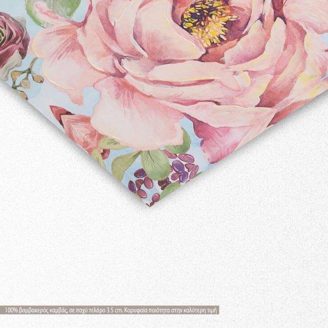 Canvas print Multicolored flowers