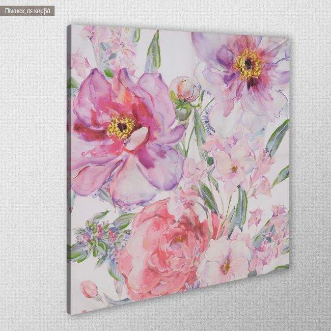 Canvas print Multicolored flowers II