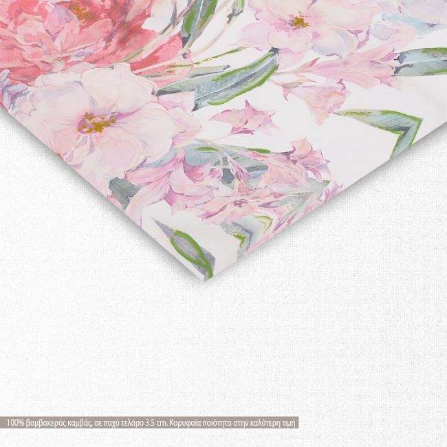 Πίνακας σε καμβά Multicolored flowers II, λεπτομέρεια