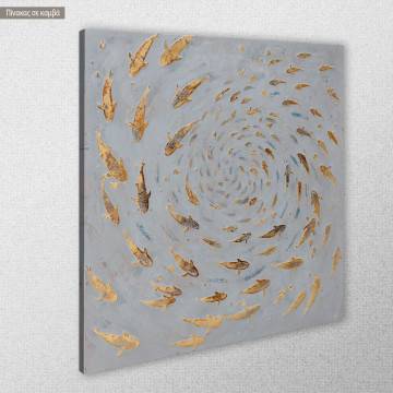 Canvas print Fish swirl 2